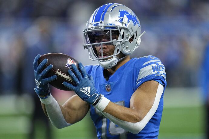 Lions WR Amon-Ra St. Brown Embracing Big-time Showdown With Tough Jets ...