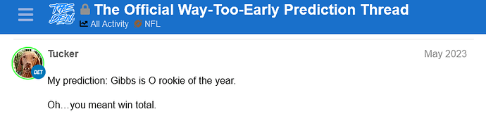 Screenshot 2025-01-06 at 14-41-41 The Official Way-Too-Early Prediction Thread - The Den