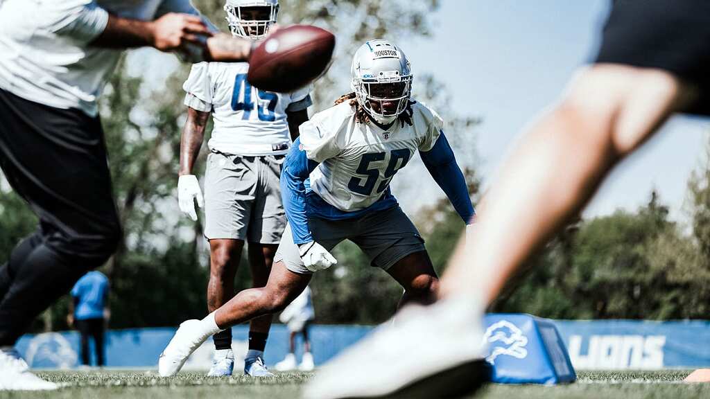 Lions rookie camp observations: Aidan Hutchinson lives up to his reputation  - The Athletic