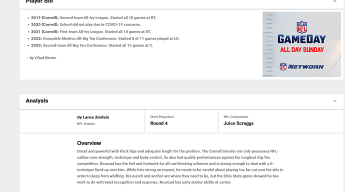 Screenshot 2024-04-27 at 02-23-50 Hunter Nourzad Draft and Combine Prospect Profile NFL.com