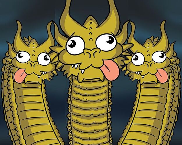 Three-Headed-Dragon _ Three-Headed Dragon