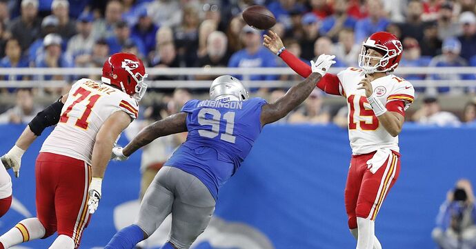 Lions vs. Chiefs preview: How KC may adjust without Chris Jones, Travis  Kelce - Pride Of Detroit