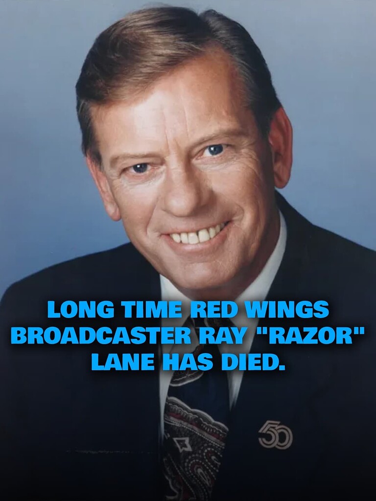 Lost another Legend - The Den