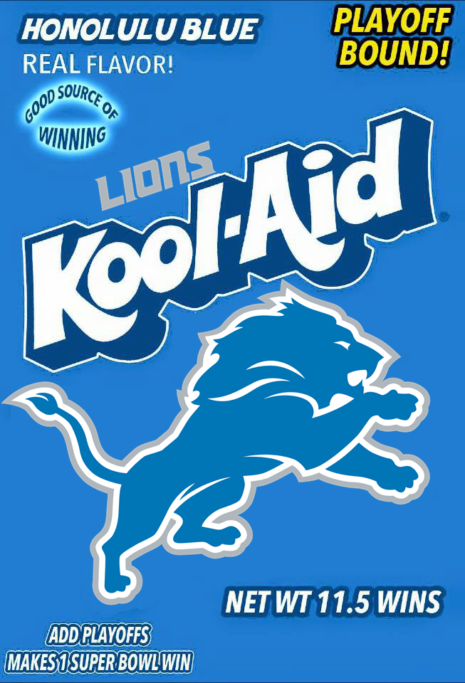 Lions season preview: Honolulu Blue Kool Aid 2021 - Pride Of Detroit