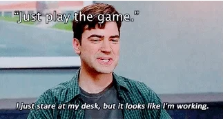 office space just play the game GIF