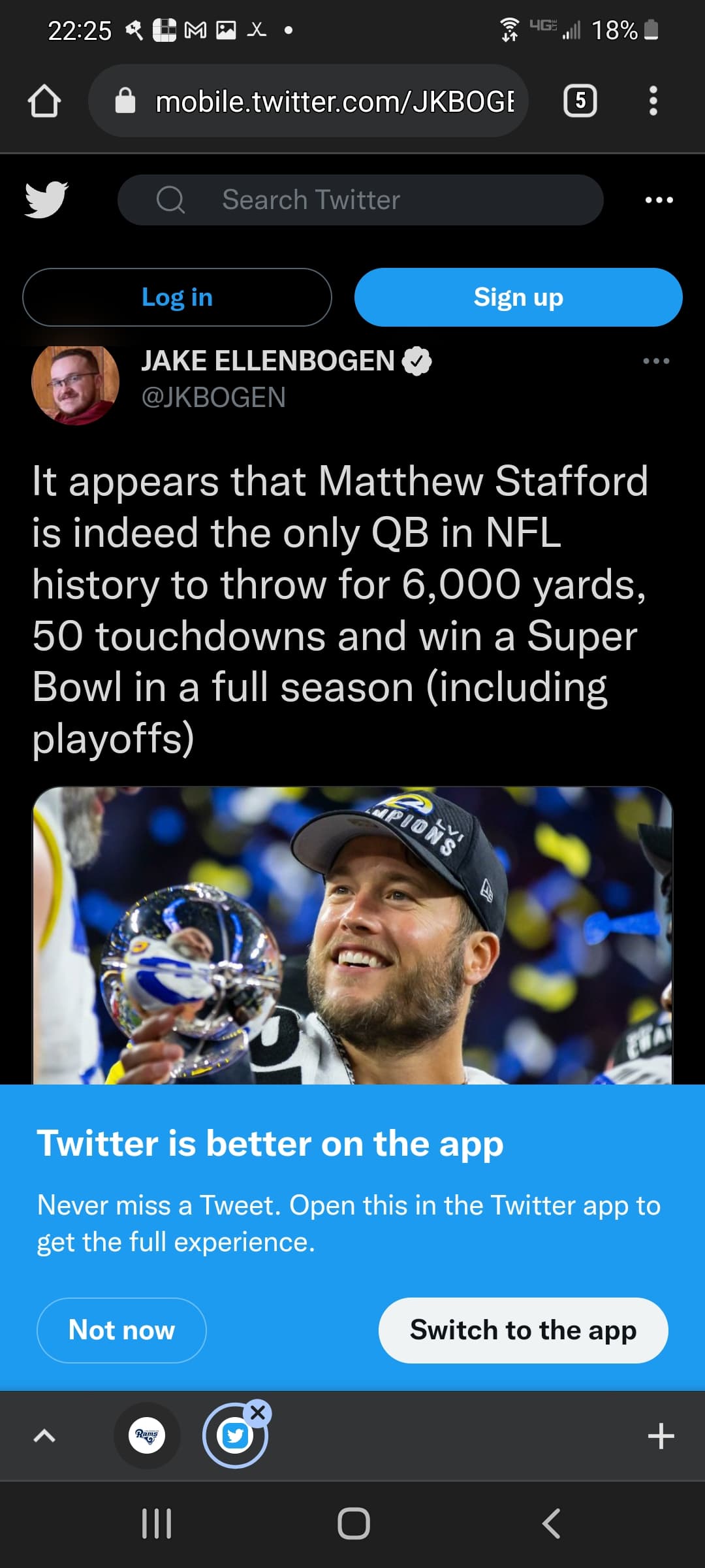 Column: Congratulations Matthew Stafford, you made Lions fans proud - The  State News