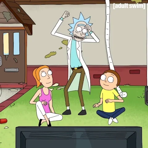 Happy Season 1 GIF by Rick and Morty