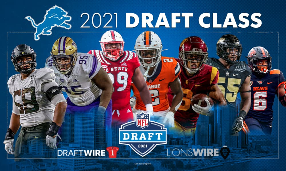 Detroit Lions Draft Class graphics comparison Detroit Lions — The Den