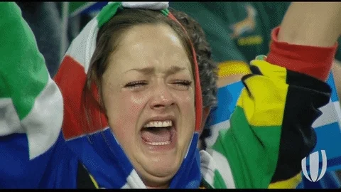 sport crying GIF by World Rugby