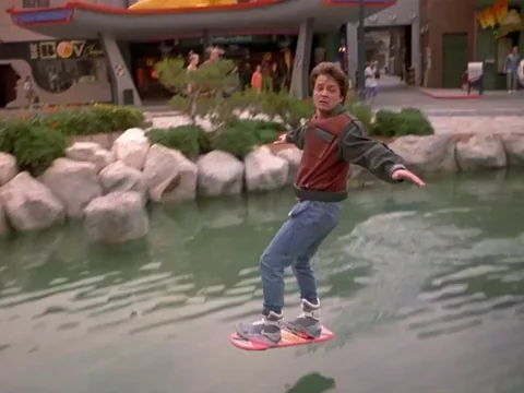 Michael J Fox Hoverboard GIF by Back to the Future Trilogy