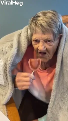 Candy Takes Out Grandmas Teeth GIF by ViralHog