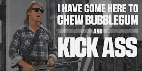 Roddy Piper Bubblegum GIF - Roddy Piper Bubblegum Kick Ass ...