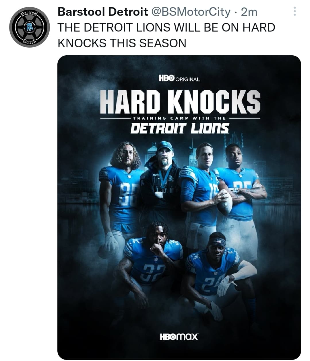 Lions Land Hard Knocks on HBO - Detroit Lions — The Den - The Den
