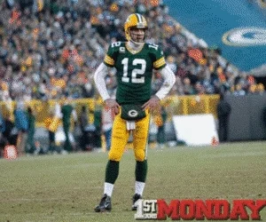 aaron rodgers nfl GIF by FirstAndMonday