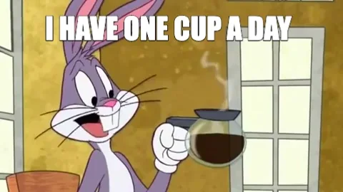 Looney Tunes Bugs GIF by Death Wish Coffee