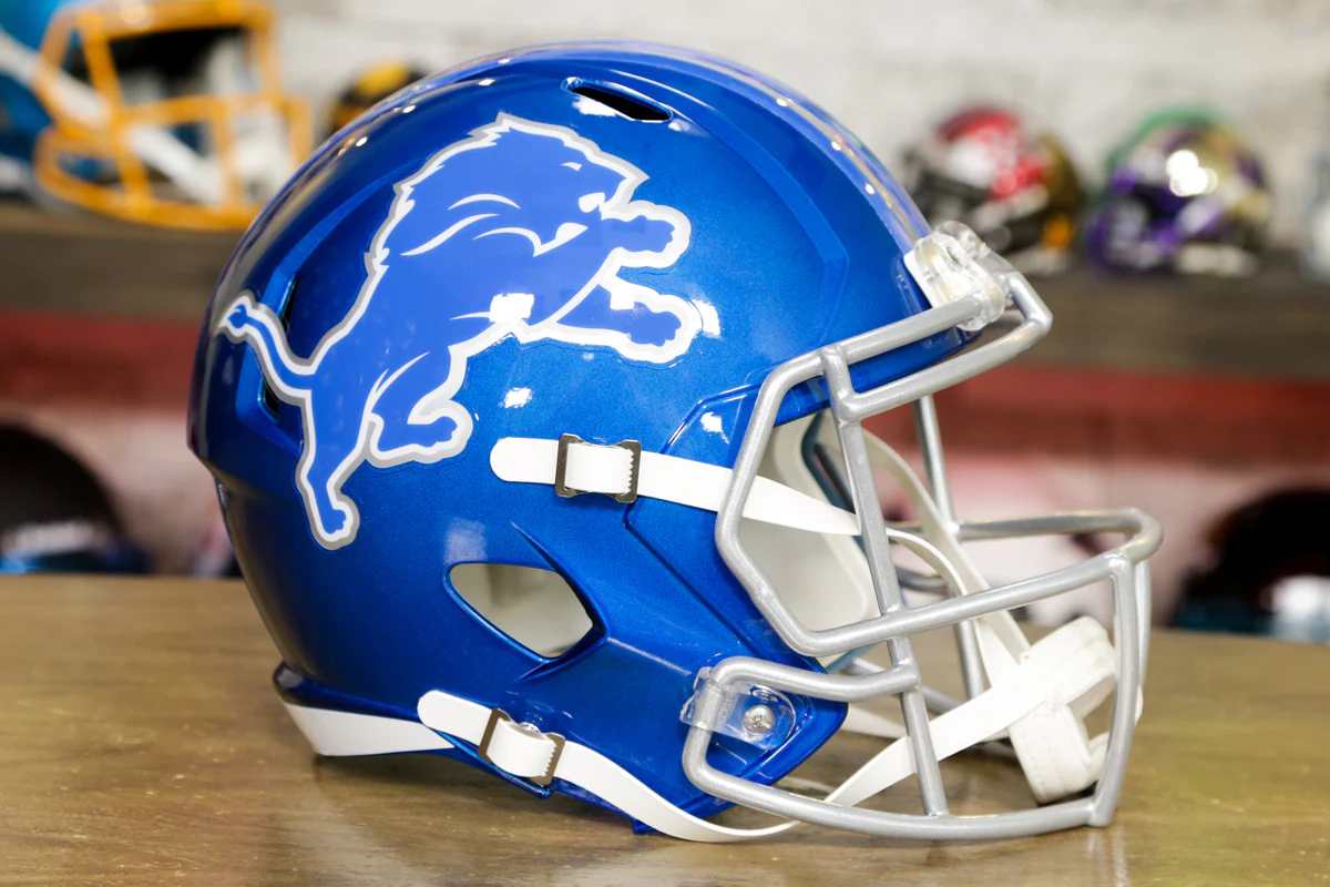 Look: Detroit Lions reveal new alternate helmet with retro logo