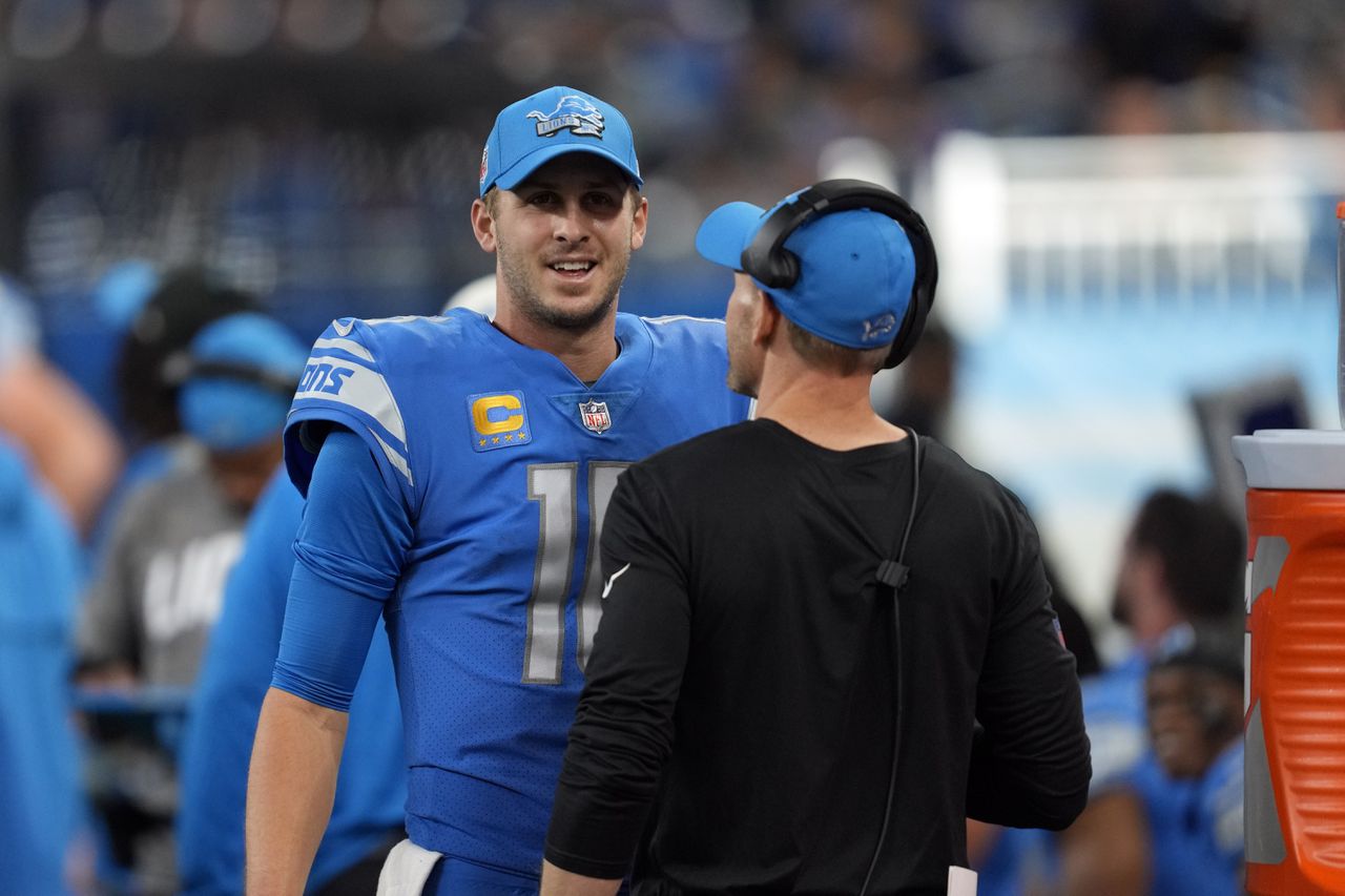 Lions Point To Jared Goff-Ben Johnson’s Bond For High-level Offensive ...