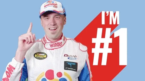 Number One Nascar GIF by StickerGiant