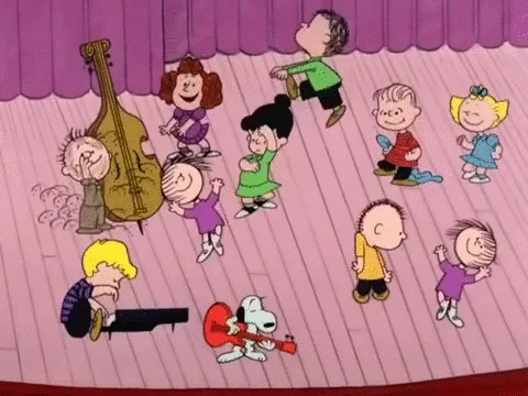 charlie brown dancing GIF by Peanuts