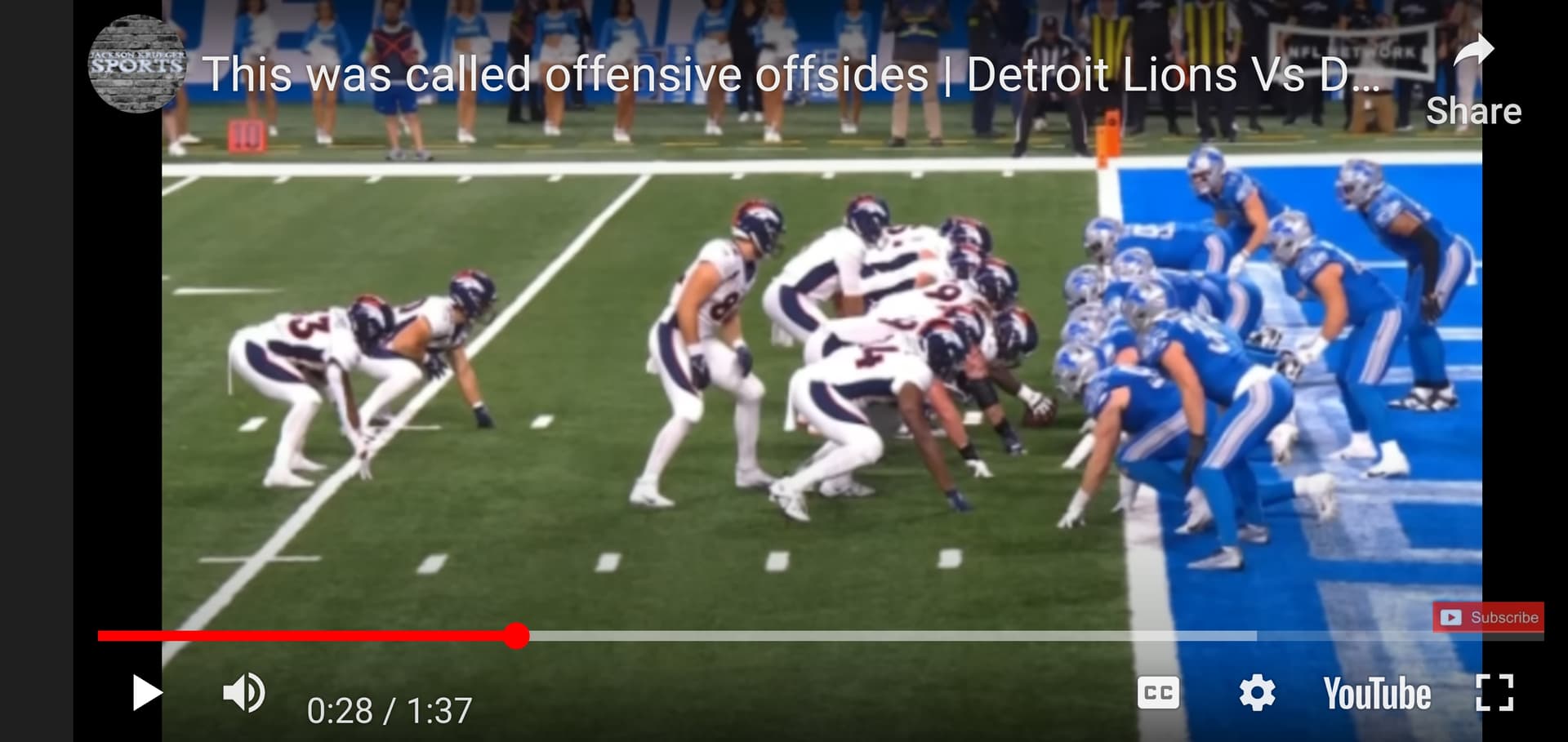 Were the Refs fair in the Bronco Game? The Den