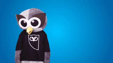 mascot lose GIF by Hootsuite